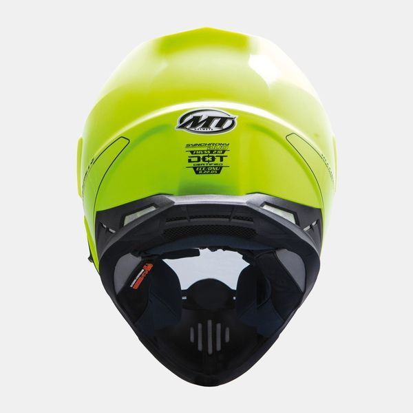 Мотошолом MT SYNCHRONY SV Duo Sport Solid Gloss Yellow XS 000002929_5 фото