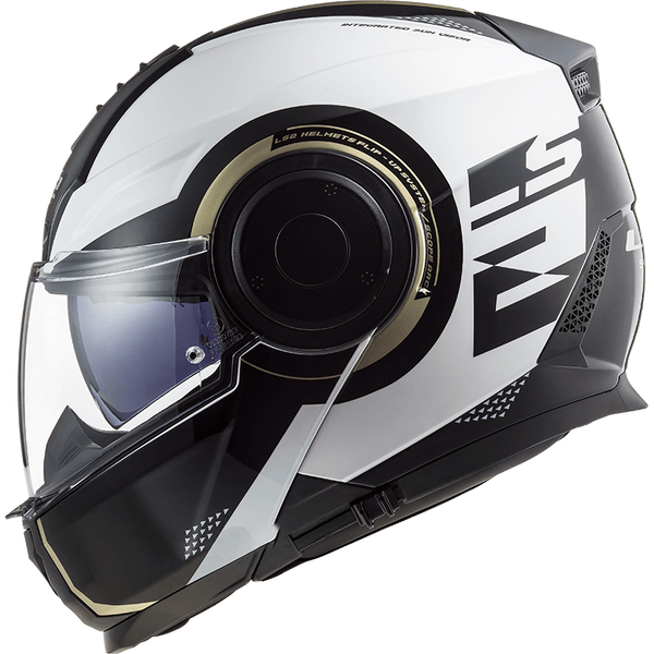 Шлем LS2 FF902 Scope Arch Gloss White Titanium S 509022208S фото
