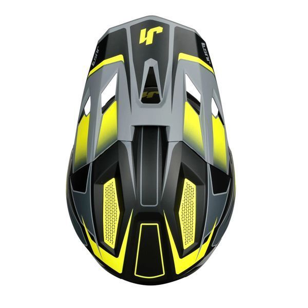 Мотошлем Just1 J40 Speed Yellow Fluo-Black (S) 606017029400603 фото