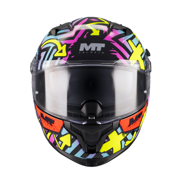 Мотошолом MT BRAKER SV CRAZY TEDDY B7 Gloss XL 1346C471717 фото