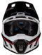 Шлем LEATT Moto 7.5 Helmet + Goggle [White/Red], M 1026000502 фото 3