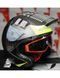 Шолом LS2 OF600 Copter 2 Urbane Matt Black Hi-Vis Yellow S 366002111S фото 3