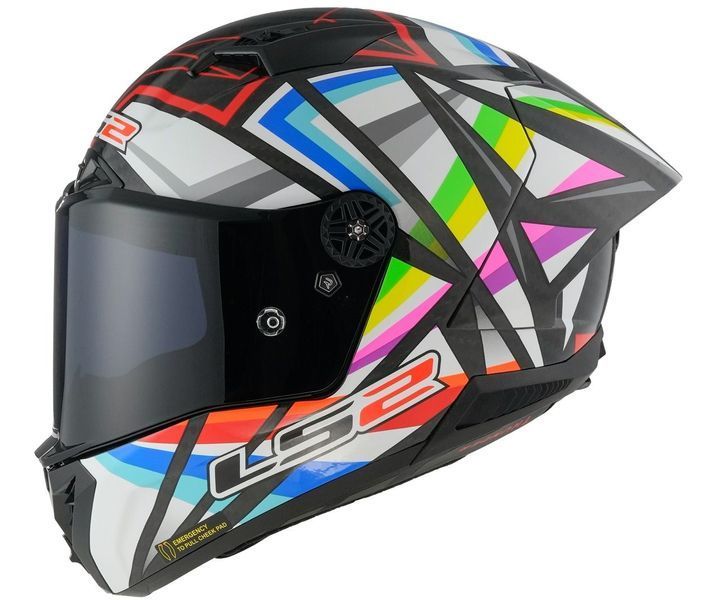 Мотошлем LS2 FF805 Thunder GP Aero Flash Black (XXL) 168059002XXL фото