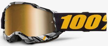 Очки 100% ACCURI 2 Goggle [Ambush], Mirror Gold Lens 50014-00030 фото