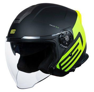 Шлем Origine Palio 2.0 Scout Fluo Yellow Black Gloss 201012019401003 фото