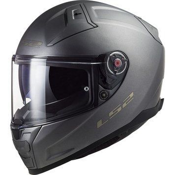 Шлем LS2 FF811 Vector 2 Solid Matt Titanium L 168111007L фото