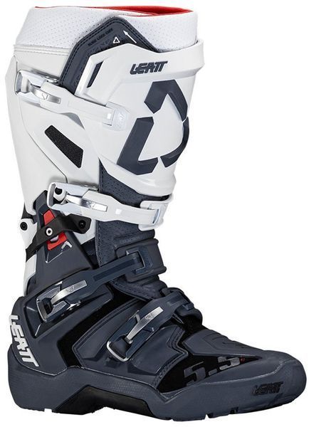 Мотоботи LEATT 5.5 FlexLock Enduro Boot [White], 8 3025400201 фото
