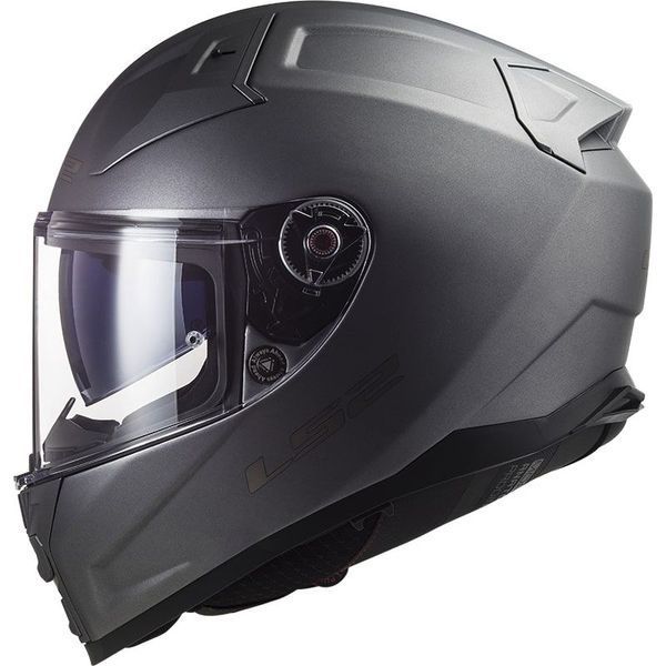 Шлем LS2 FF811 Vector 2 Solid Matt Titanium L 168111007L фото