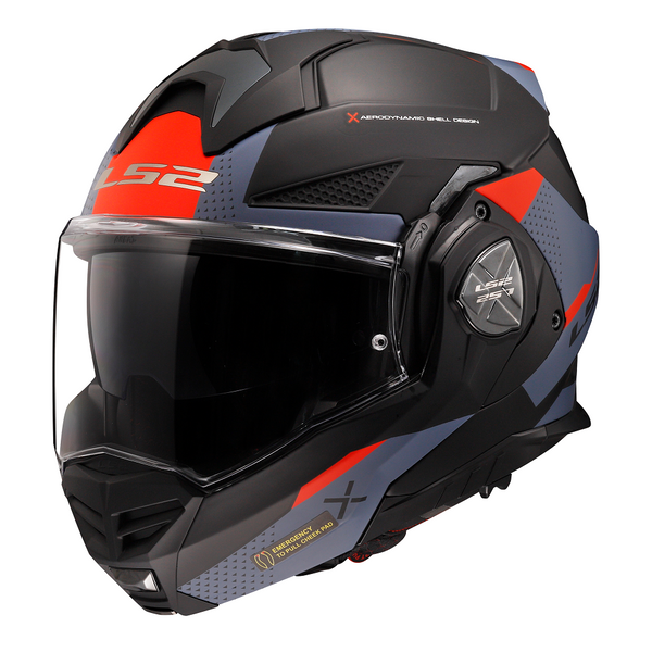 Шлем LS2 FF901 Advant X Oblivion Matt Black Blue S 569012025S фото