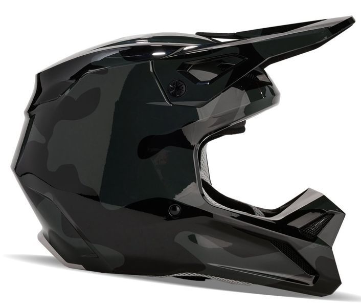 Шлем FOX YTH V1 Helmet - BNKR [Black], YL 31404-247-YL фото