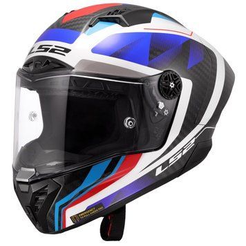 Мотошолом LS2 FF805 Thunder GP Aero Raute Blue Red (L) 168055726L фото