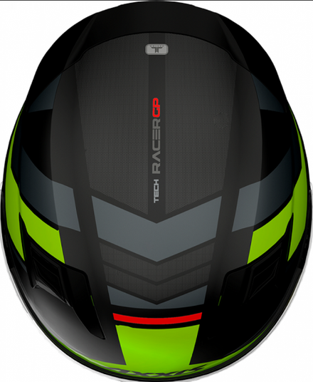 Купить Мотошлем AXXIS RACER GP SV FIBER B3 MATT Yellow L