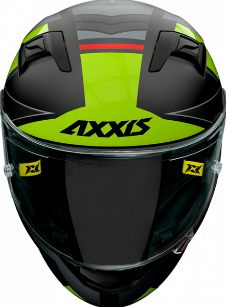 Мотошлем AXXIS RACER GP SV FIBER B3 MATT Yellow L 41040001356 фото
