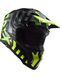 Мотошолом LS2 MX703 C X-Force Barrier Hi-Viz Yellow Green (S) 467032154S фото 2