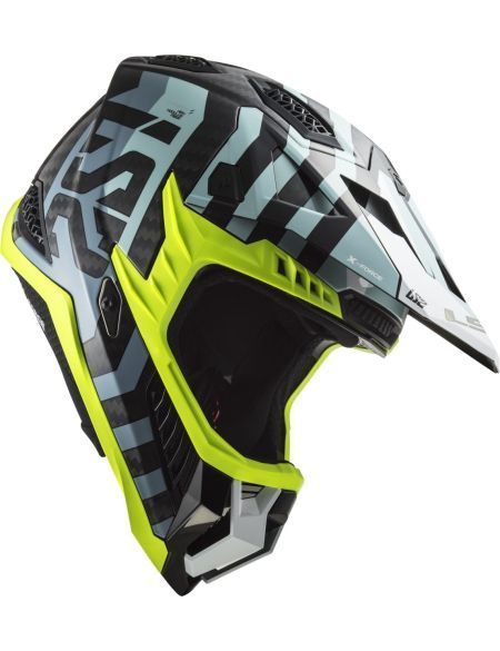 Мотошолом LS2 MX703 C X-Force Barrier Sky Blue (XL) 467032126XL фото