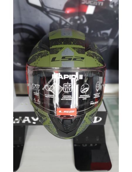 Шлем LS2 FF353 Rapid 2 Thunder Birds Matt Military L 163532562L фото