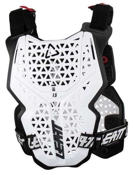 Захист тіла LEATT 1.5 Chest Protector [White], One Size 5023050800 фото