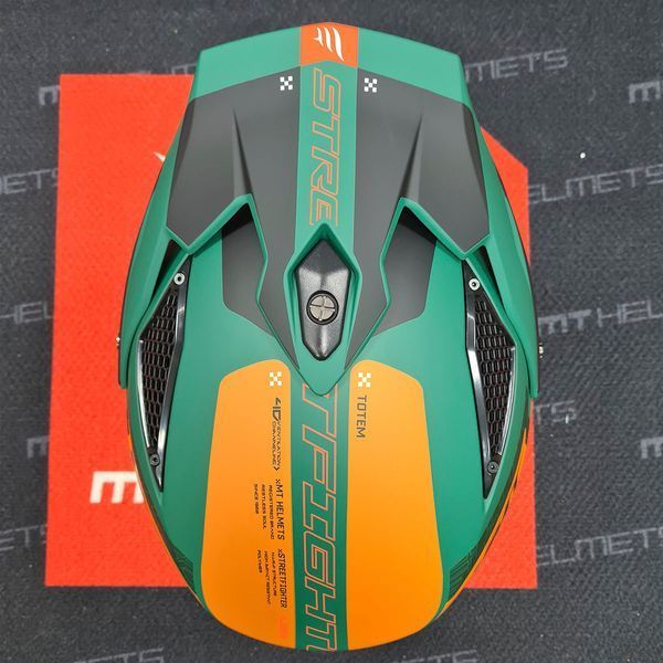 Мотошлем MT STREETFIGHTER SV S Totem C6 Matt Green ECE2206 L 000002608_1 фото