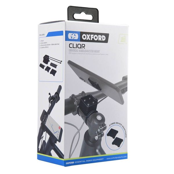 Тримач Oxford CLIQR Universal Handlebar/Stem Mount OX840 фото