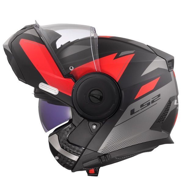Мотошолом LS2 FF902 Scope 2 Duria Black Red (L) 569022511L фото