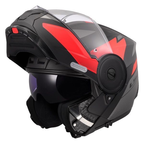 Мотошолом LS2 FF902 Scope 2 Duria Black Red (L) 569022511L фото
