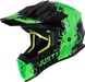 Шолом Just1 J38 Mask Fluo Green Titanium Black 606332014500306 фото 1