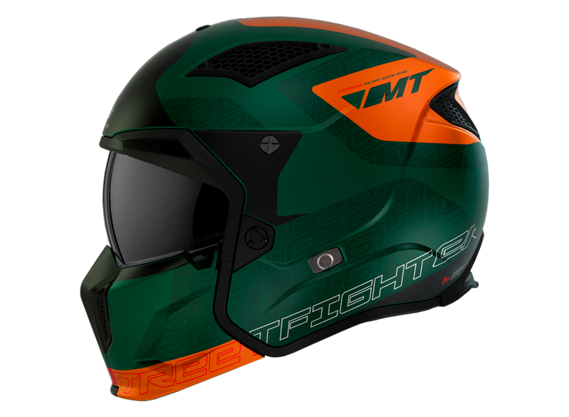 Мотошлем MT STREETFIGHTER SV S Totem C6 Matt Green ECE2206 L 000002608_1 фото