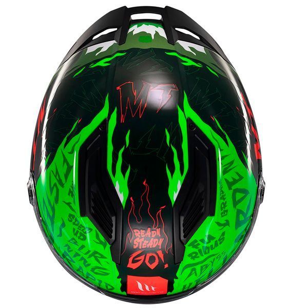 Мотошолом MT STINGER 2 Ardent C6 Gloss Green L 1334B702616 фото