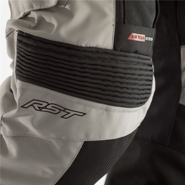 Мотоштани RST Pro Series Adventure 3 CE Textile Jeans Black / Silver 102851SIL-34 фото