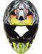 Мотошлем LS2 MX703 C X-Force Barrier Hi-Viz Yellow Red (M) 467032132M фото 2