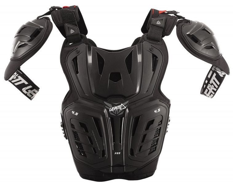 Защита тела LEATT 4.5 Pro Chest Protector [Black], One Size 5017120100 фото