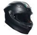 Мотошолом AGV K6 Matt Black ECE2205 XXL 04088 фото 1