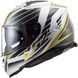 Шлем LS2 FF800 Storm Nerve White Antique Gold XXL 108002043XXL фото 6