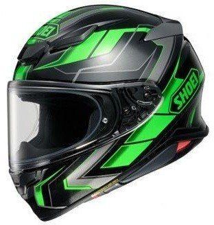 Мотошолом Shoei NXR2 Prologue TC-4 Black/Green S 11 17 125 2 фото