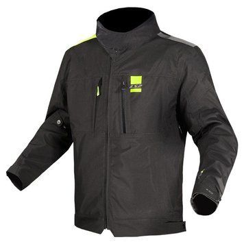 Куртка LS2 Titanium Man Jacket Black Hi-Vis Yellow (M) 64210F0154M фото