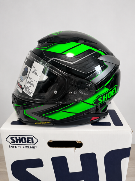 Мотошолом Shoei NXR2 Prologue TC-4 Black/Green S 11 17 125 2 фото