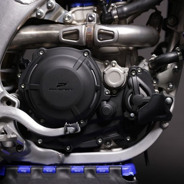 Комплект Polisport Clutch & Ignition Cover - Yamaha [Black] 91347 фото