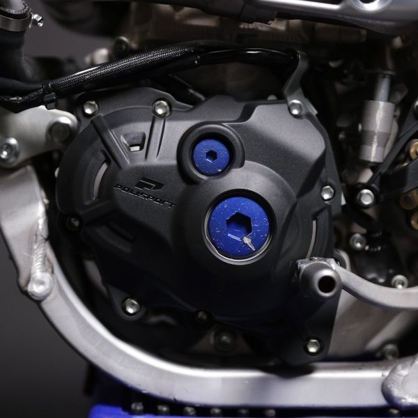Комплект Polisport Clutch & Ignition Cover - Yamaha [Black] 91347 фото