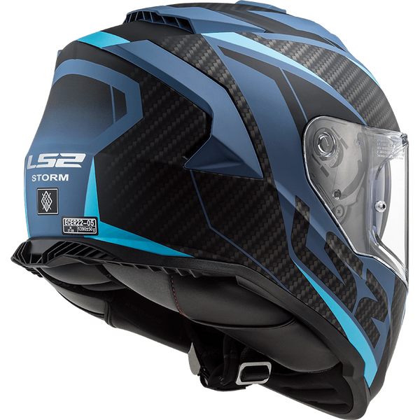 Шлем LS2 FF800 Storm Racer Matt Blue S 108002122S фото
