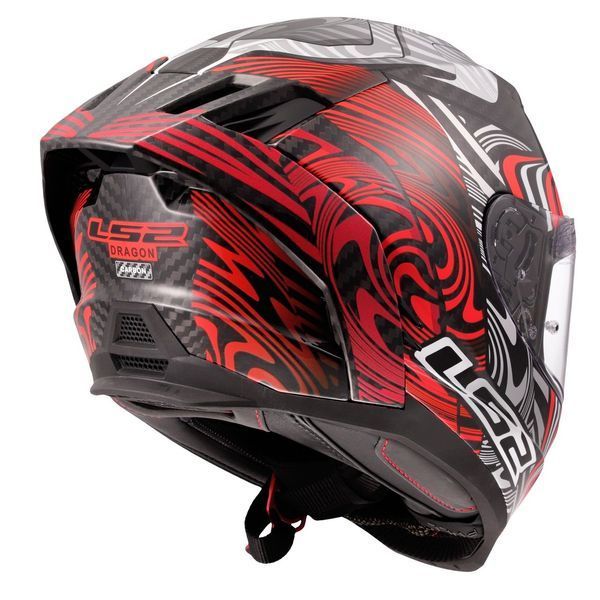 Мотошолом LS2 FF807 Dragon Enthum Matt Red (L) 168075378L фото