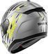 Мотошолом SHARK RIDILL 2 ASSYA silver grey yellow XL HE1120ESAYXL фото 2