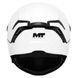 Мотошлем MT THUNDER 4 SV PURE A0 Gloss WHITE L 130800PA0106 фото 2