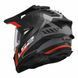 Мотошолом LS2 MX701 Explorer Hexa Black Red Grey 3XL 4670123113XL фото 5