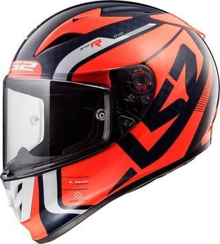 Шлем LS2 FF323 Arrow C Evo Sting Blue Fluo Orange M M 103233752M фото