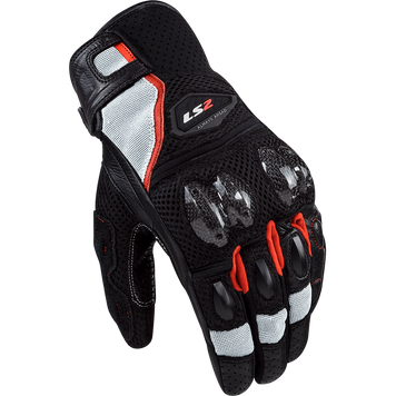 Моторчатки LS2 Spark 2 Air Man Gloves Black Red White 70062F0102L фото