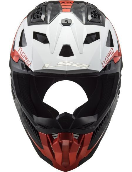 Мотошолом LS2 MX703 C X-Force Victory Red White (XXL) 467032232XXL фото