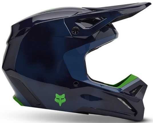 Купить Шлем FOX V1 Helmet - TAUNT [Navy], XXL 32046-007-2X в