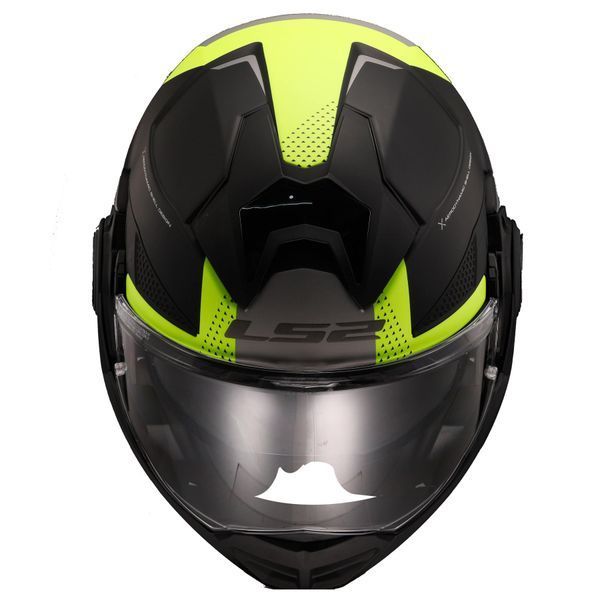 Шолом LS2 FF901 Advant X Oblivion Matt Black Hi-Viz Yellow M 569012053M фото