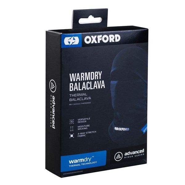 Бафф Oxford Advanced Warmdry Balaclava Black CA230201 фото