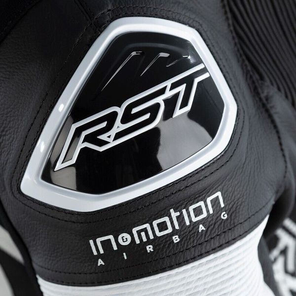 Комбінезони RST Pro Series Evo Airbag CE Mens Leather Suit - White / Black (M) 103238WHI-42 фото